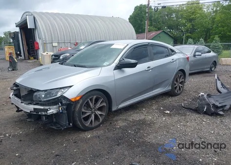 2021 Honda Civic Sport from USA, damaged, VIN 2HGFC2F87MH521102